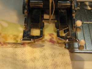 Pinning a seam