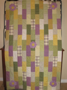 Two-sided flannel quilt