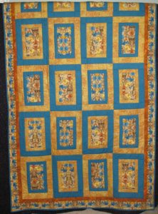 Showcasing inspiration fabrics