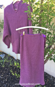 Knitting Set and Book Review