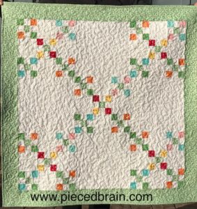 Double 9 Patch quilt