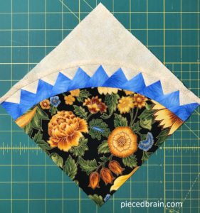 Curved Paper Piecing Tutorial with step-by-step photos