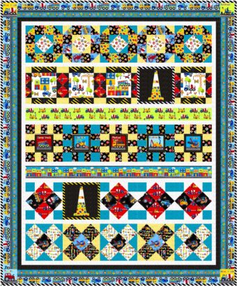 Free pattern for children's quilt
