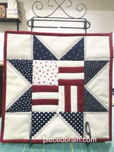 Mini Quilt: turn a quilt block into a fast work of art!