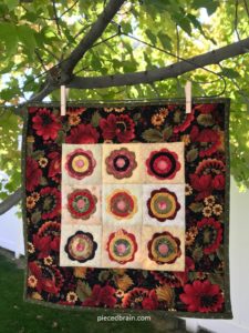 5 creative fall quilts with applique’ and reproduction fabrics