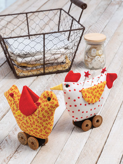 Free chicken quilt pattern for beginners - Pieced Brain