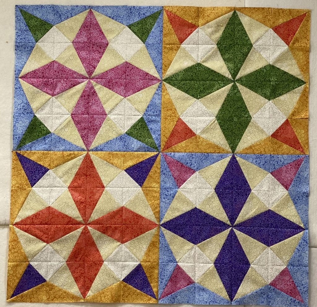 quilted wall hanging