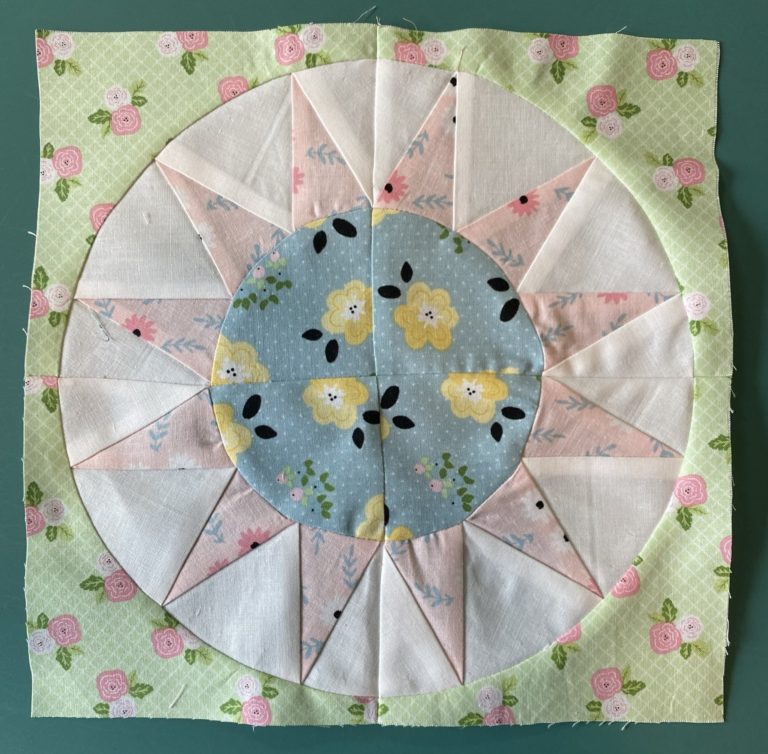 Learn How to Paper Piece the sun block