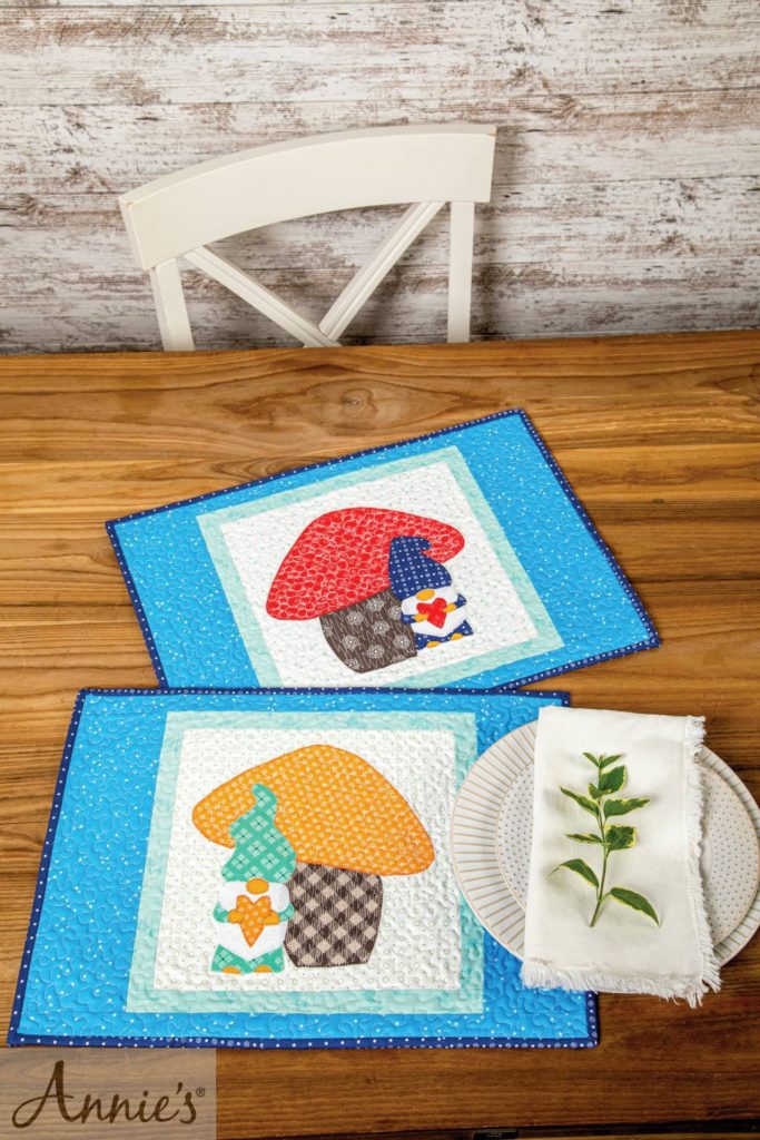 Quilted gnomes for your home decor