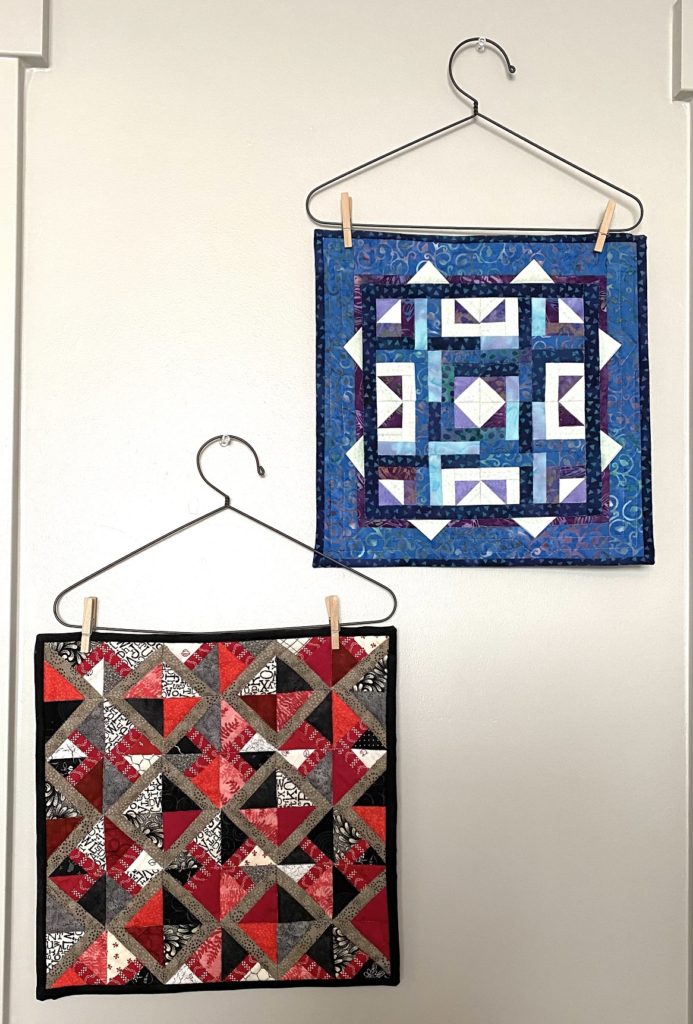 How to hang a quilt on a wall