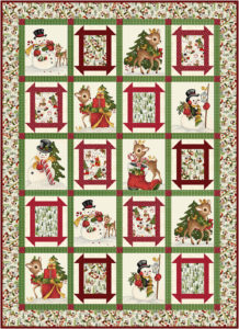 Download 2 free Christmas quilt patterns