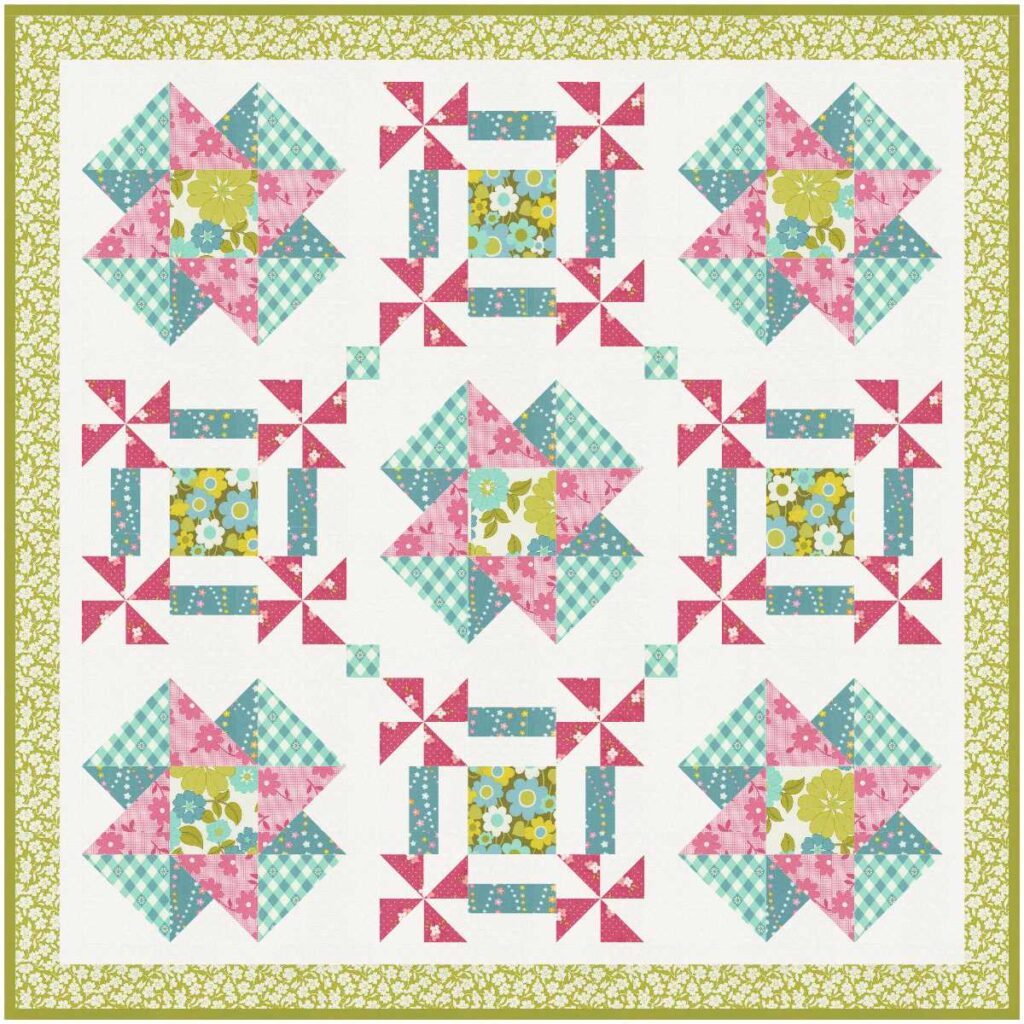 Three easy modern quilts
