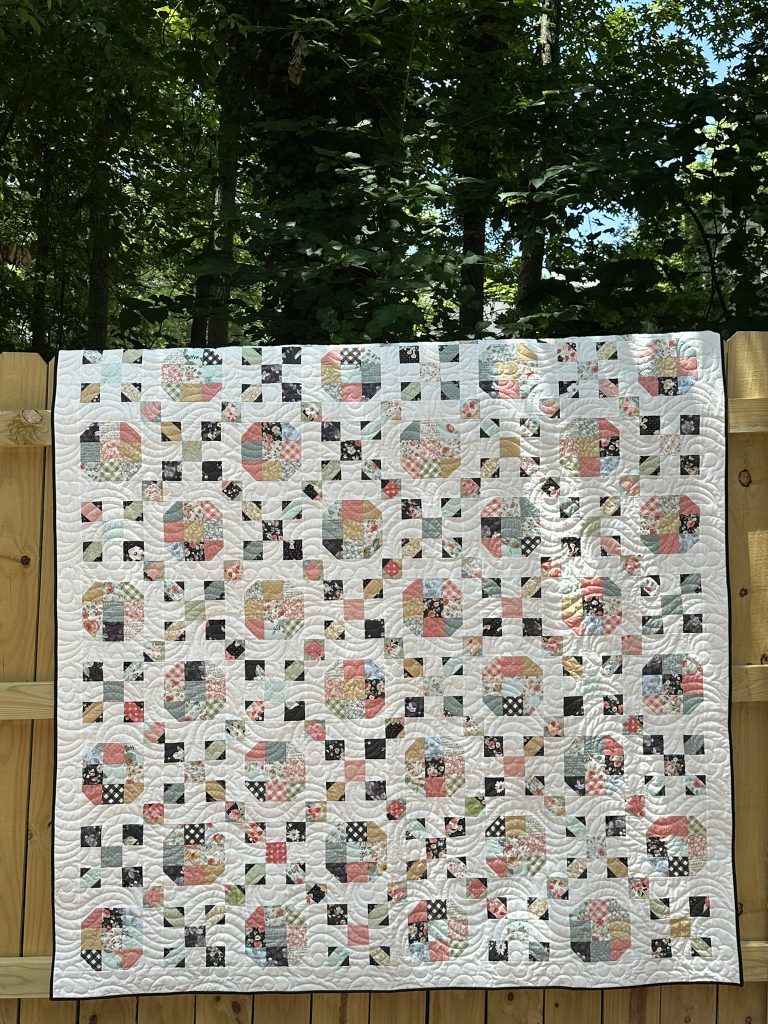 Jelly roll-friendly quilt pattern