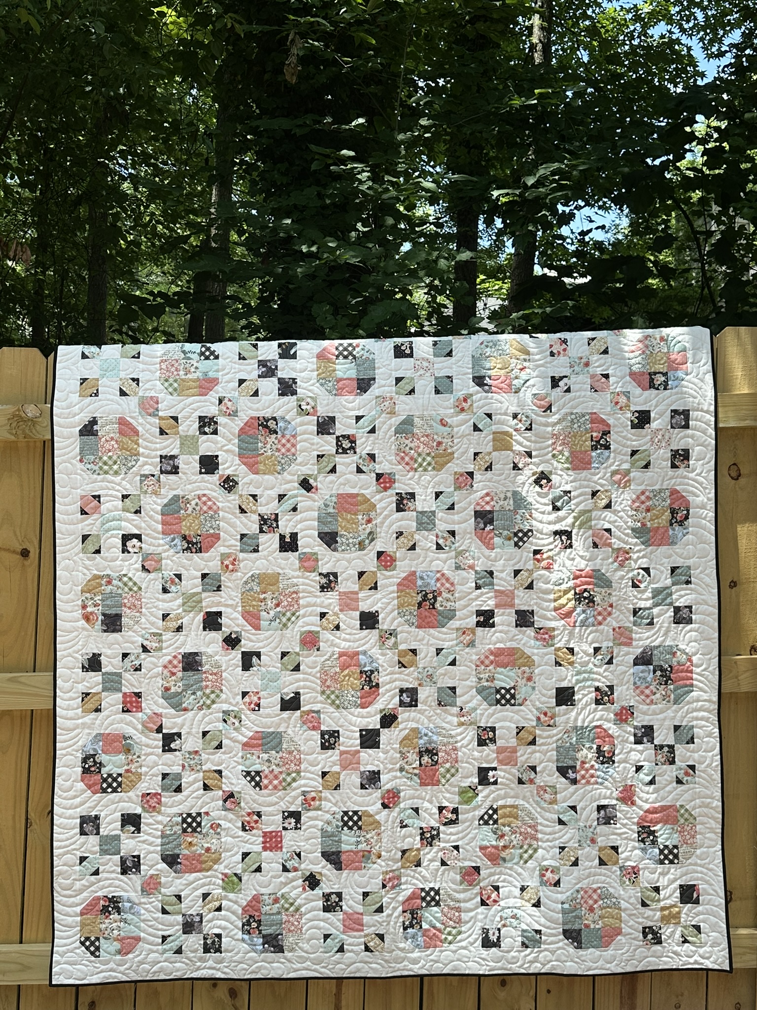 Jelly roll-friendly quilt pattern - Pieced Brain