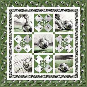 2 Free Soccer Quilt Patterns