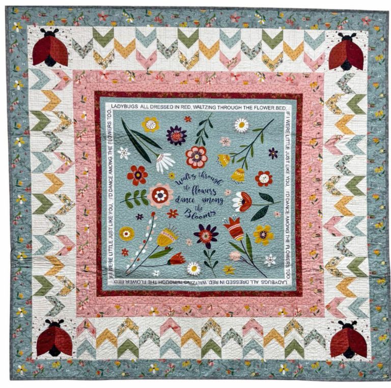 Free quilt pattern with flying geese
