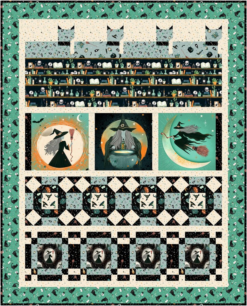 Free Halloween quilt patterns