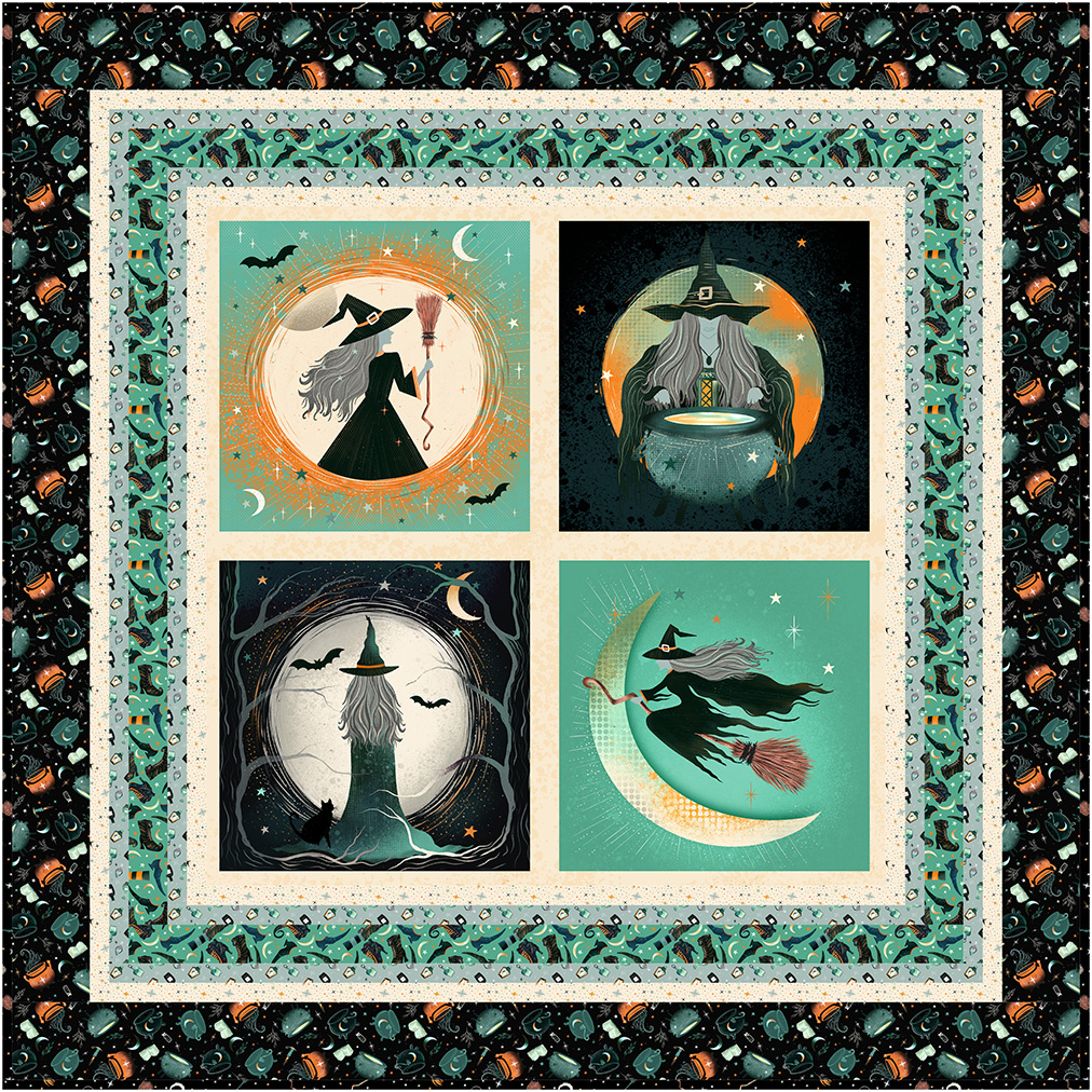 Free Halloween quilt patterns
