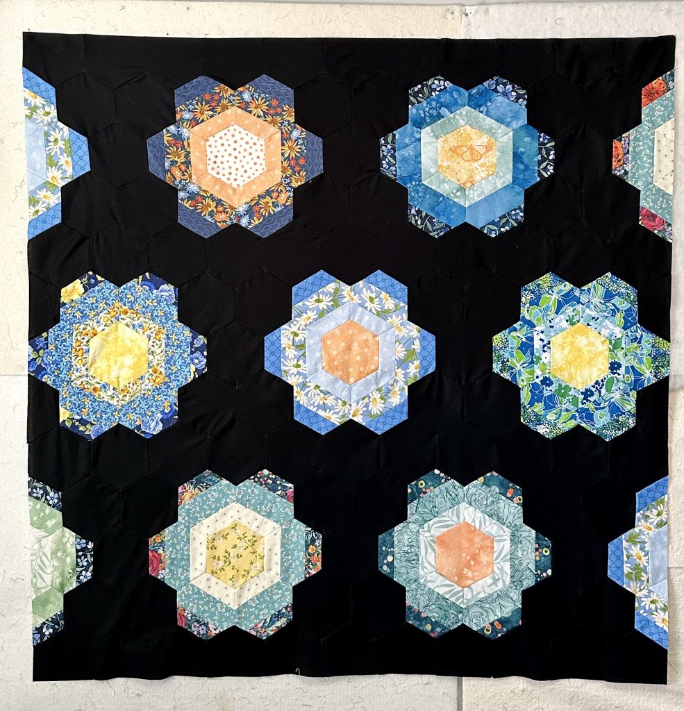 Hexagon flowers