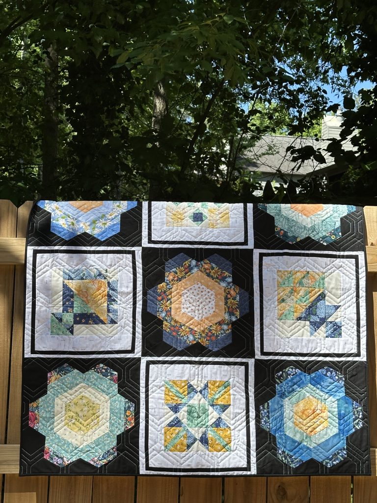 Hexagon flowers
