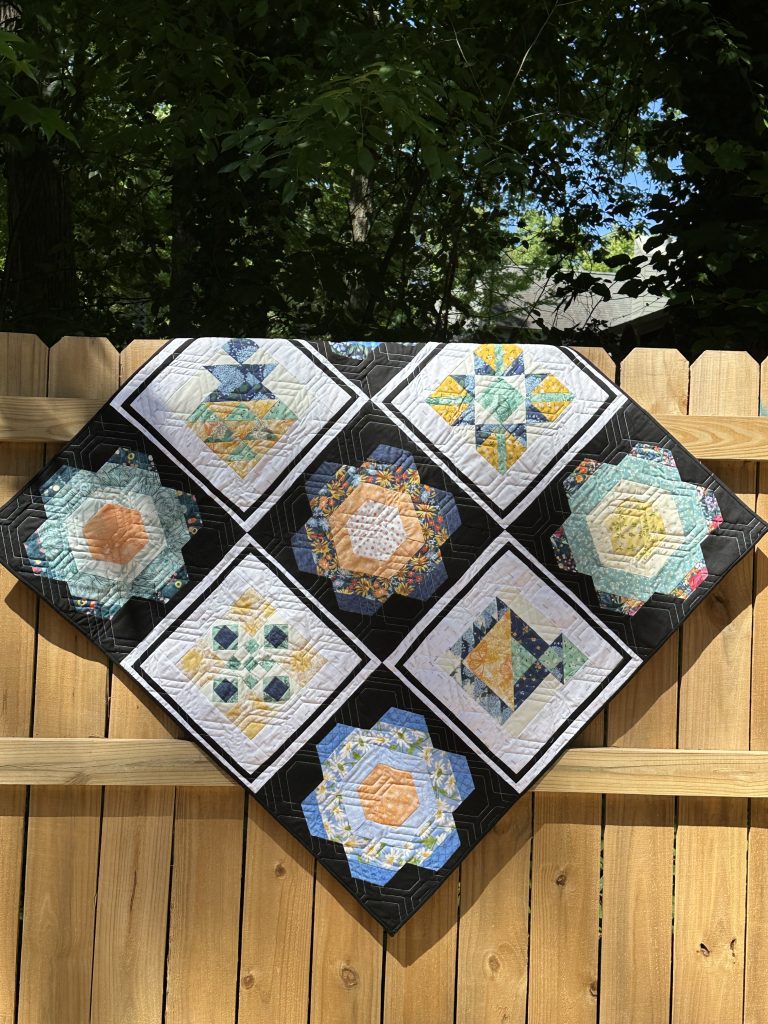 Hexagon flowers