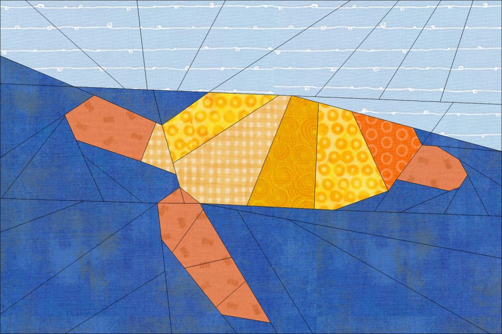 how to draw FPP quilt blocks