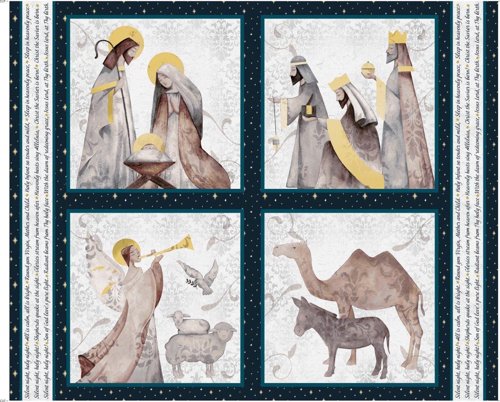 Free Holiday Panel Quilt Pattern