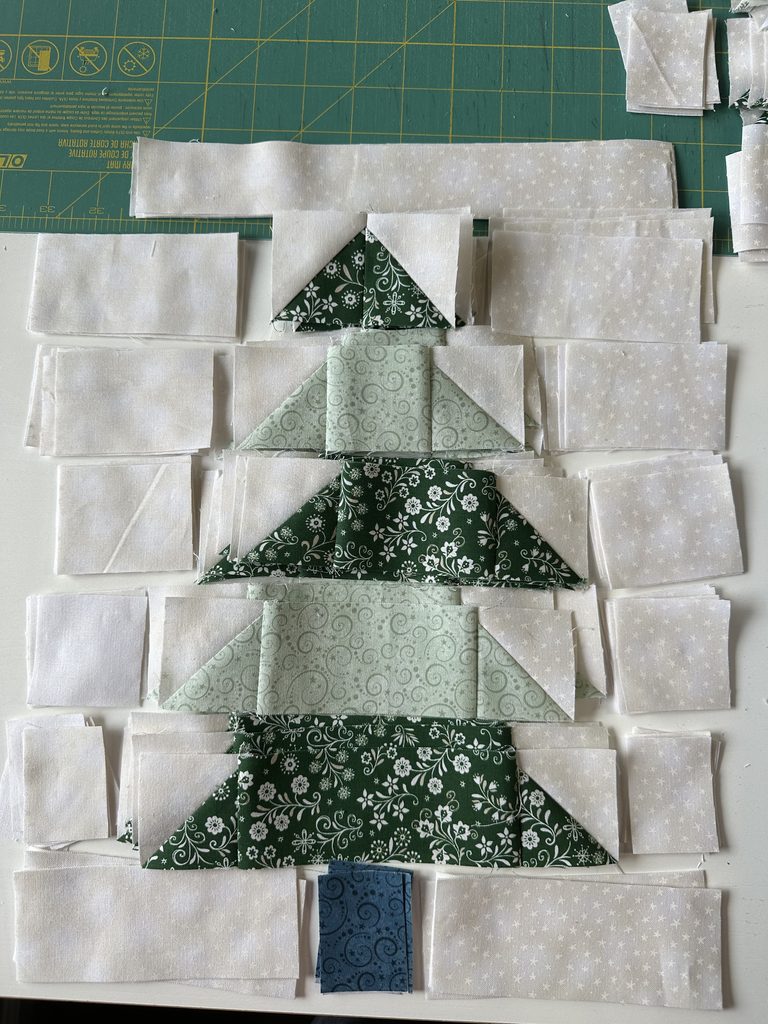 Christmas Trees and Stars quilt
