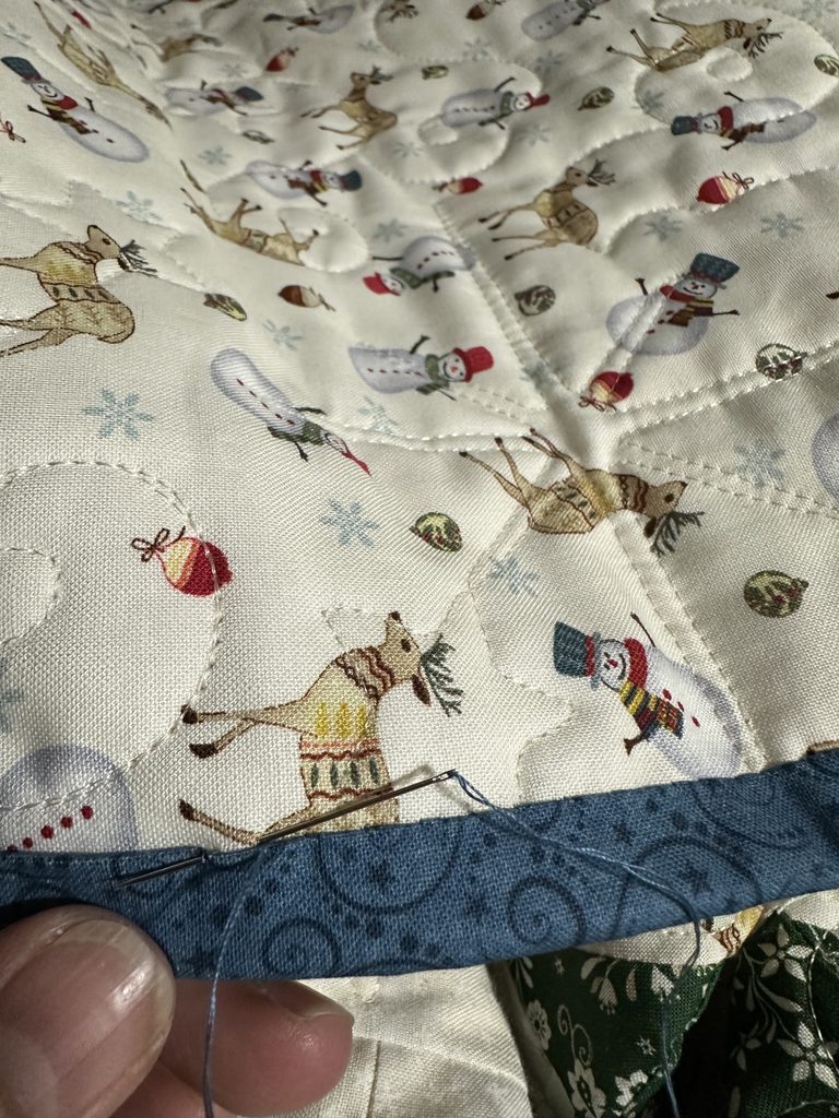 Christmas Trees and Stars quilt